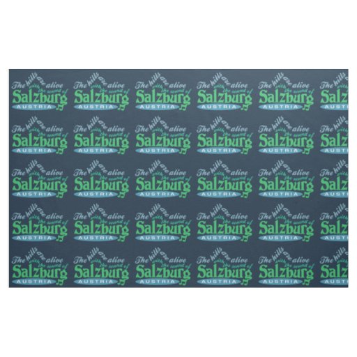 Salzburg Austria custom color fabric