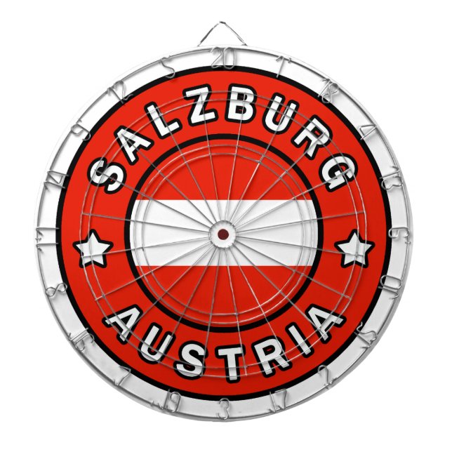 Salzburg Austria Dart Board (Front)