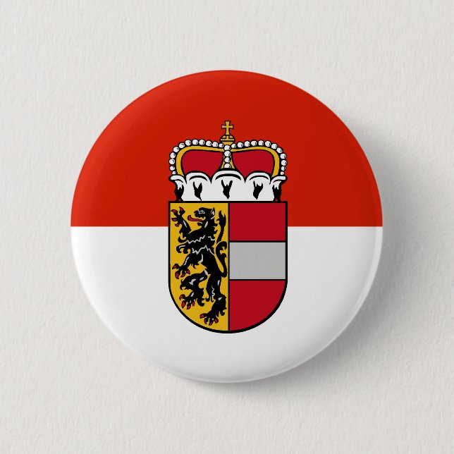 Salzburg, Austria flag Button (Front)