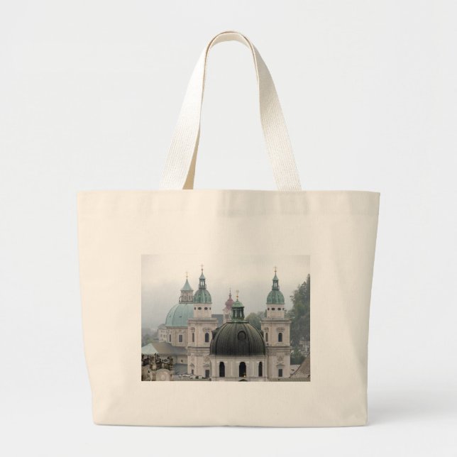 Salzburg, Austria. Large Tote Bag (Front)