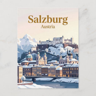 Salzburg Austria Postcard