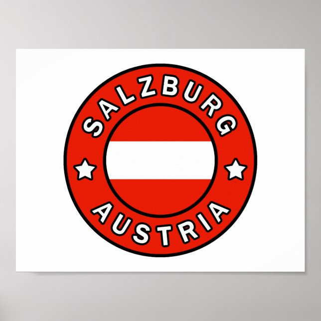 Salzburg Austria Poster (Front)