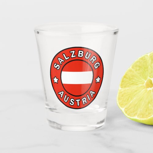 Salzburg Austria Shot Glass