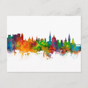 Salzburg Austria Skyline Postcard