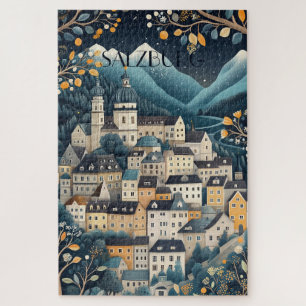 Salzburg Austria Travel Jigsaw Puzzle