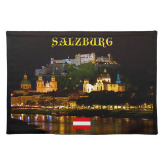 Salzburg Castle Austria - High Quality Pro Photo Cloth Placemat
