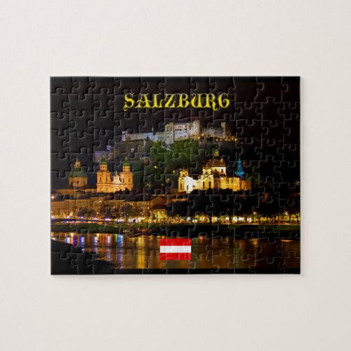 Salzburg Castle Austria _ High Quality Pro Photo Jigsaw Puzzle