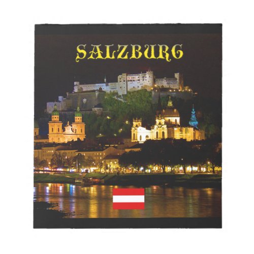 Salzburg Castle Austria _ High Quality Pro Photo Notepad