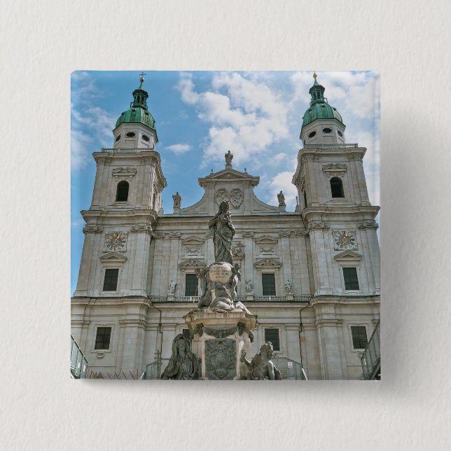 Salzburg Cathedral Button (Front)