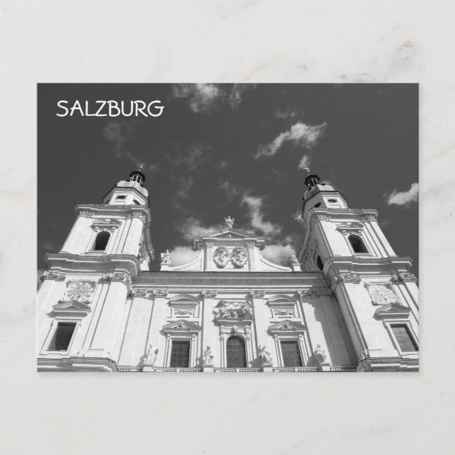 Salzburg Cathedral Postcard (Front)