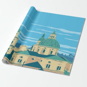 Salzburg Cathedral Wrapping Paper