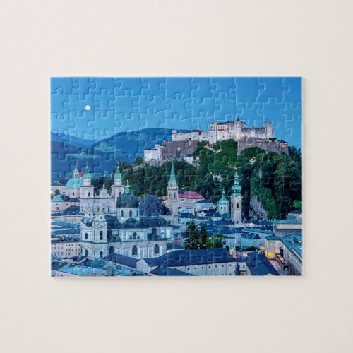 Salzburg city Austria Jigsaw Puzzle