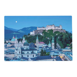 Salzburg city, Austria Placemat