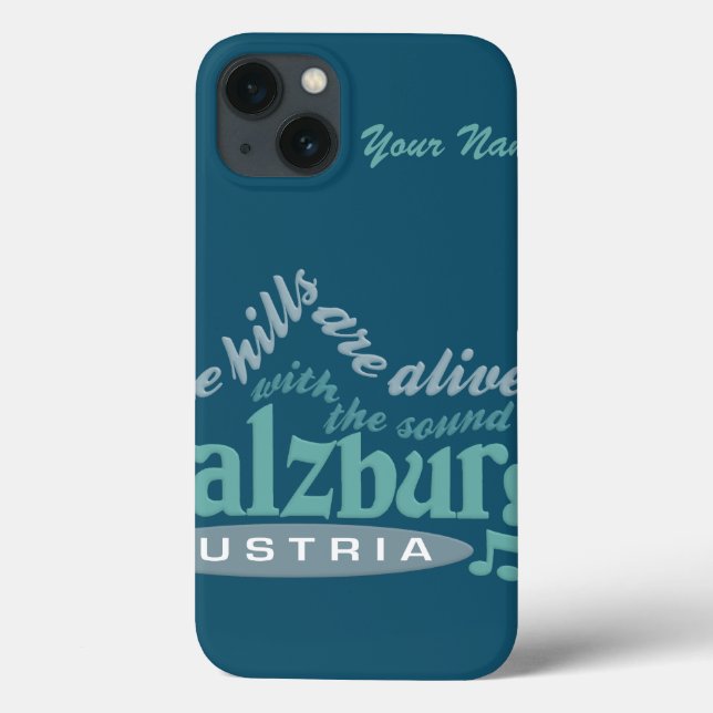 Salzburg custom monogram cases (Back)