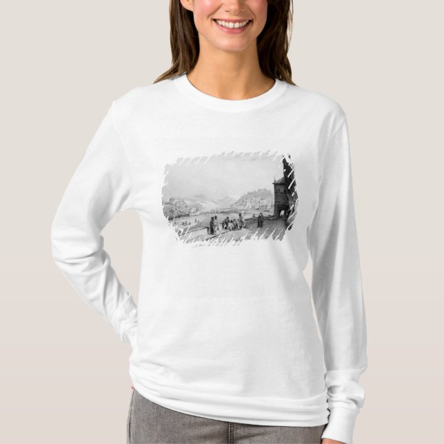 Salzburg, engraved by Bayot & Cuvilier, 1840 T-Shirt (Front)