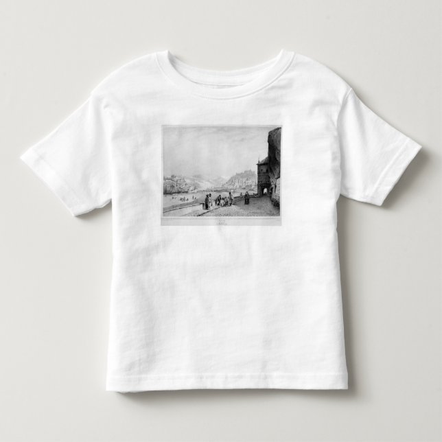 Salzburg, engraved by Bayot & Cuvilier, 1840 Toddler T-shirt (Front)