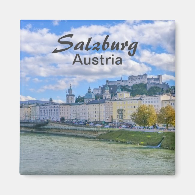 Salzburg in Austria Souvenir Magnet