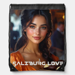 SALZBURG LOVE - LOVE FROM AUSTRIA DRAWSTRING BAG