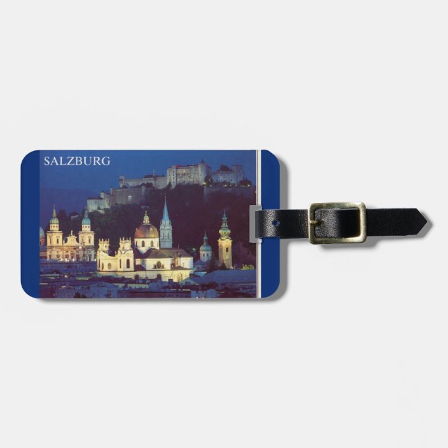 Salzburg Luggage Tag (Front Horizontal)