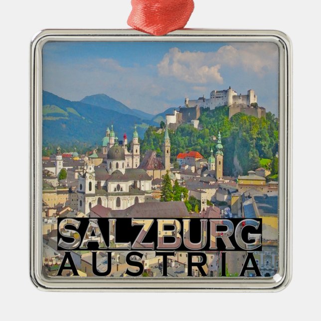 Salzburg Metal Ornament (Front)