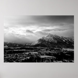 Salzburg Mountains Poster