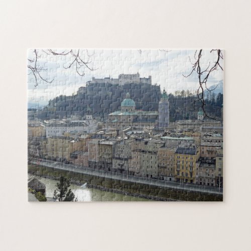 Salzburg panoramic view puzzle