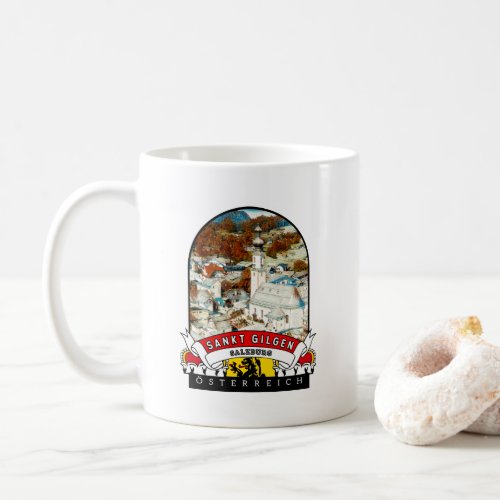 Salzburg Sankt Gilgen Austria Souvenir Coffee Mug
