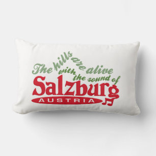 Salzburg throw pillow