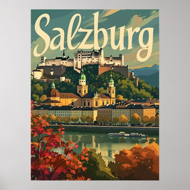 Salzburg Vintage Poster (Front)
