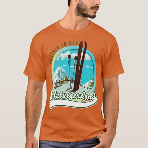 Salzburgerland austria to ski 1 T_Shirt