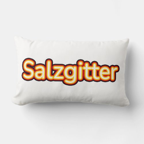 Salzgitter Deutschland Germany Lumbar Pillow
