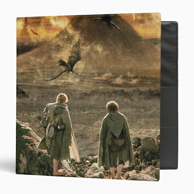 Sam and FRODO™ Approaching Mount Doom Binder (Front/Inside)