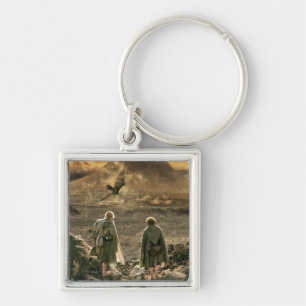 Sam and FRODO™ Approaching Mount Doom Keychain