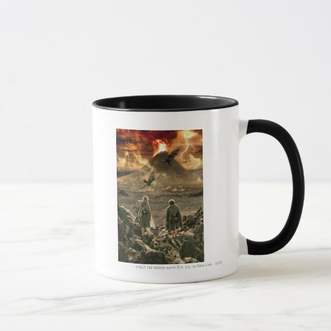 Sam and FRODO™ Approaching Mount Doom Mug (Right)