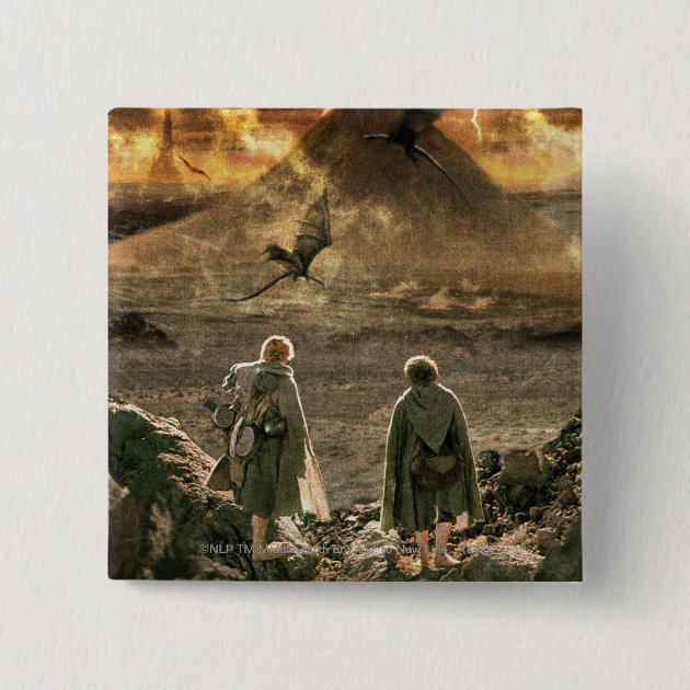sam carrying frodo up mount doom quote page number