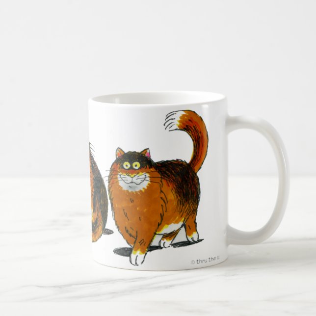 "Sam" Cat Mug (Right)