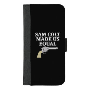 Sam Colt made us equal iPhone 8/7 Plus Wallet Case