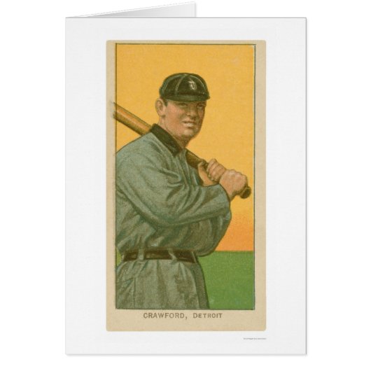 Sam Crawford Baseball 1911 (Front)