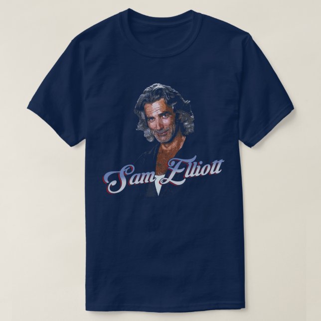 Sam Elliott as Wade Garrett from Roadhouse T-Shirt (Design Front)