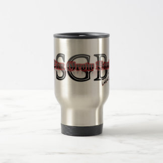 Sam Grow Band Travel Mug-Silver Mug