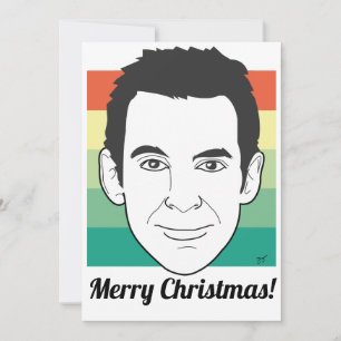 Sam Harris Merry Christmas Holiday Card