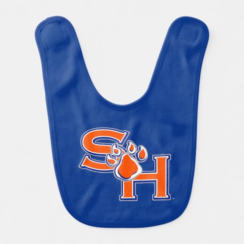 Sam Houston Athletic Mark Baby Bib