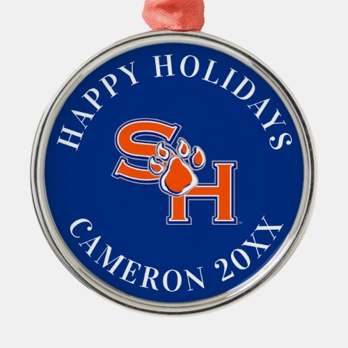 Sam Houston Athletic Mark Metal Ornament