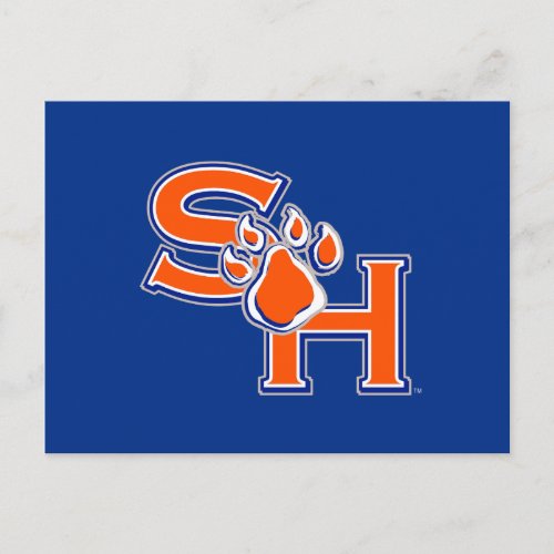 Sam Houston Athletic Mark Postcard