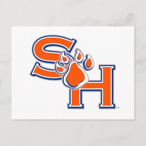 Sam Houston Athletic Mark Postcard