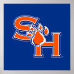 Sam Houston Athletic Mark Poster<br><div class="desc">Check out these new Sam Houston State University designs! Show off your SHS Bearkats pride with these new Sam Houston State products. These make perfect gifts for the Bearkats student, alumni, family, friend or fan in your life. All of these Zazzle products are customizable with your name, class year, or...</div>