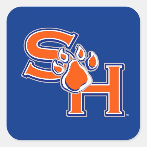 Sam Houston Athletic Mark Square Sticker