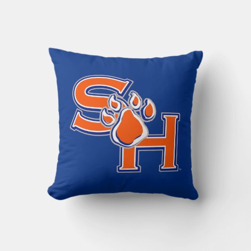 Sam Houston Athletic Mark Throw Pillow