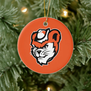 Sam Houston Bearkats Ceramic Ornament