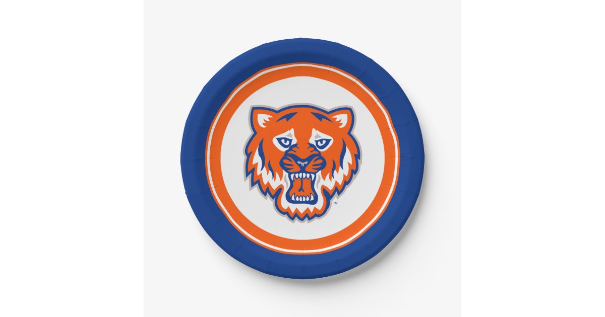 Sam Houston Bearkats Logo Paper Plate Zazzle Com